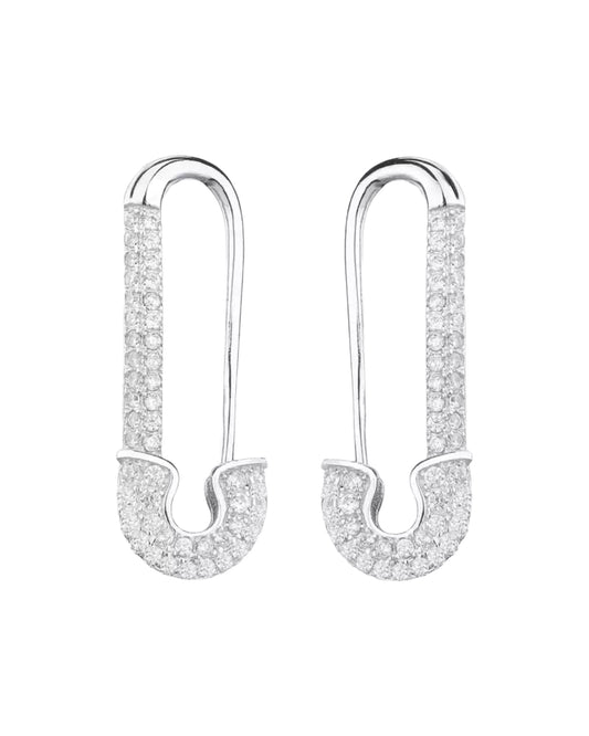 Crystal Safety Pins (Pair)